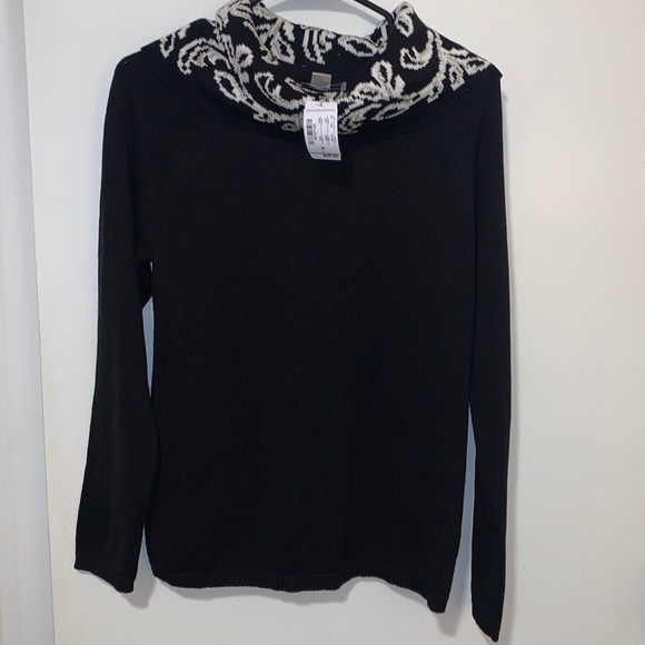 Christopher & Banks Sweaters - NWT Christoper & Banks Black Pull Over Sweater. Size medium